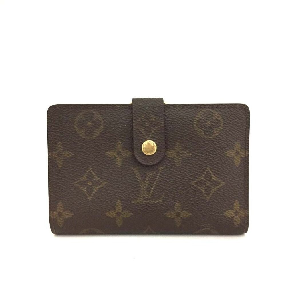 486180N Louis Vuitton Wallet Porte Monnaie Billets Viennois Brown Monogram